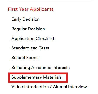 Hyperlink to jump straight to the supplementary materials section.